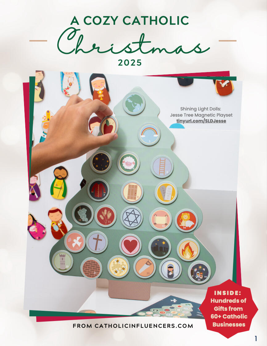 Cover of Cozy Catholic Christmas catalog